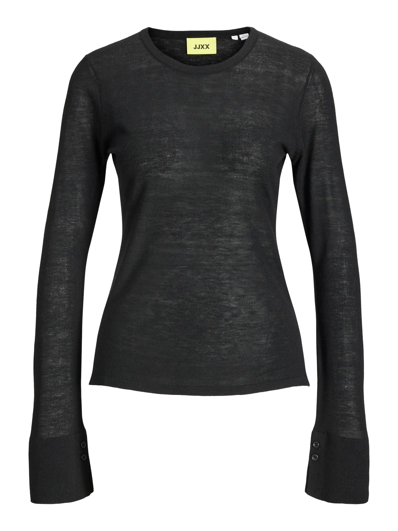 JXALBERTE CREW NECK KNIT - BLACK
