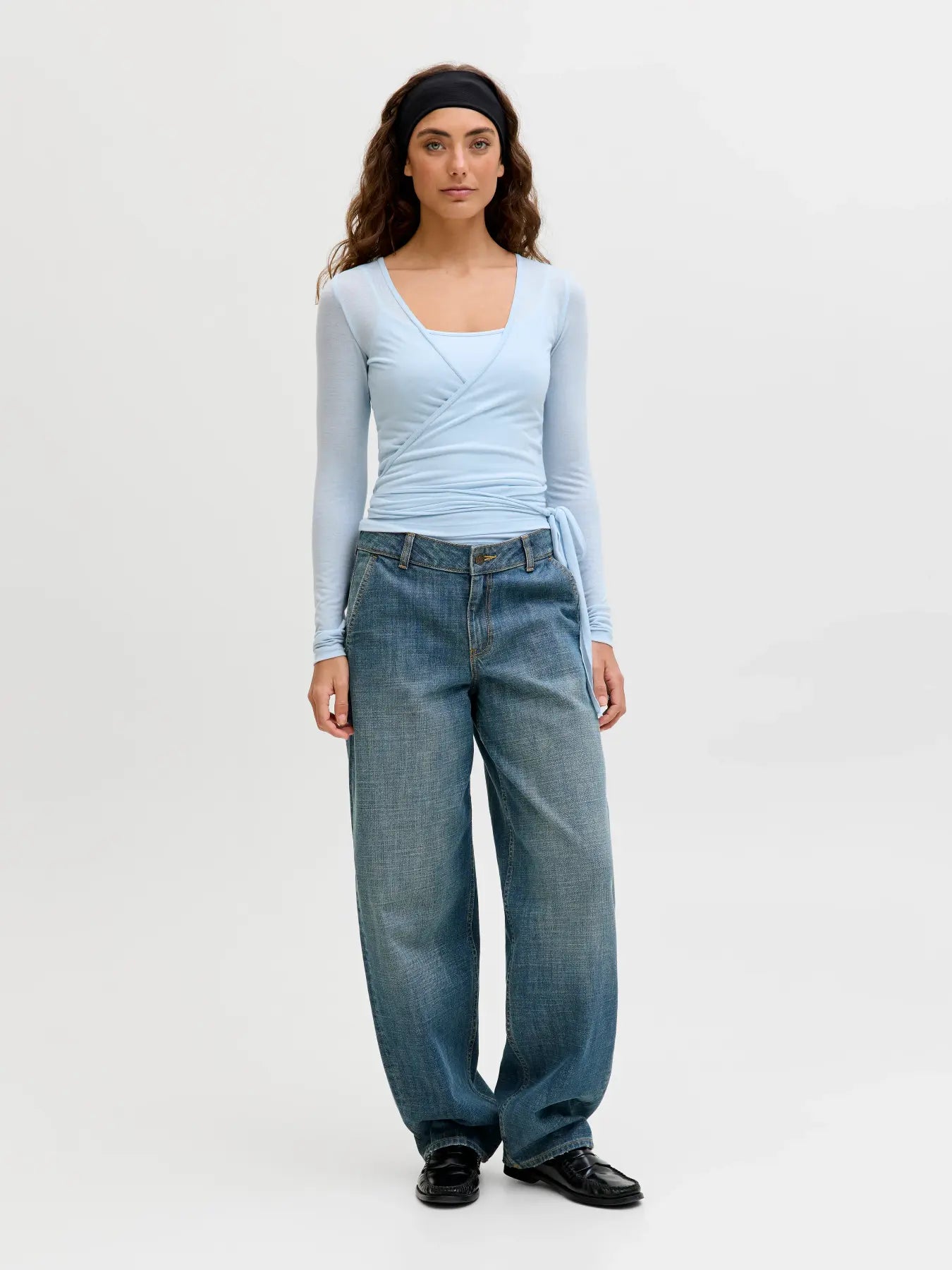 JXLUNA WRAP CARDIGAN - SKYWAY