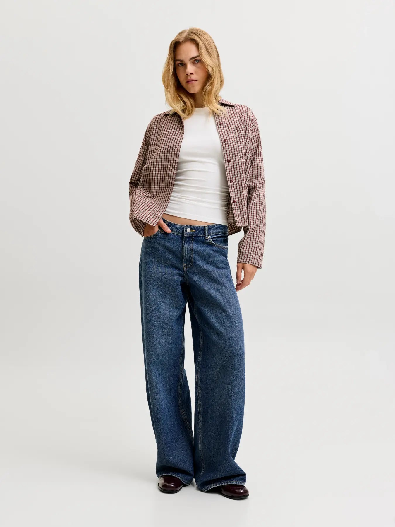 JXOSLO WIDE MW R405 DNM NOOS - BLUE DENIM