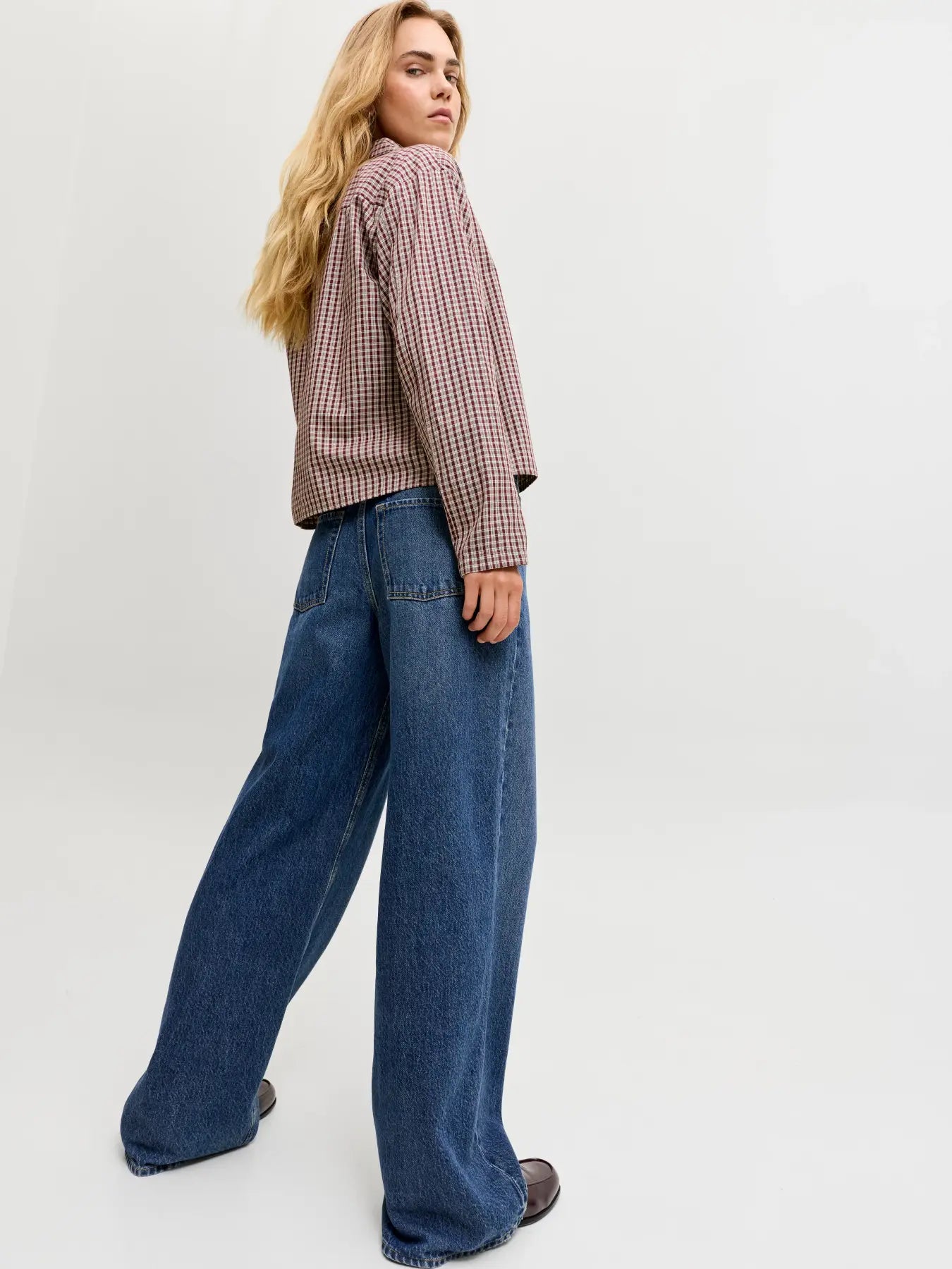 JXOSLO WIDE MW R405 DNM NOOS - BLUE DENIM