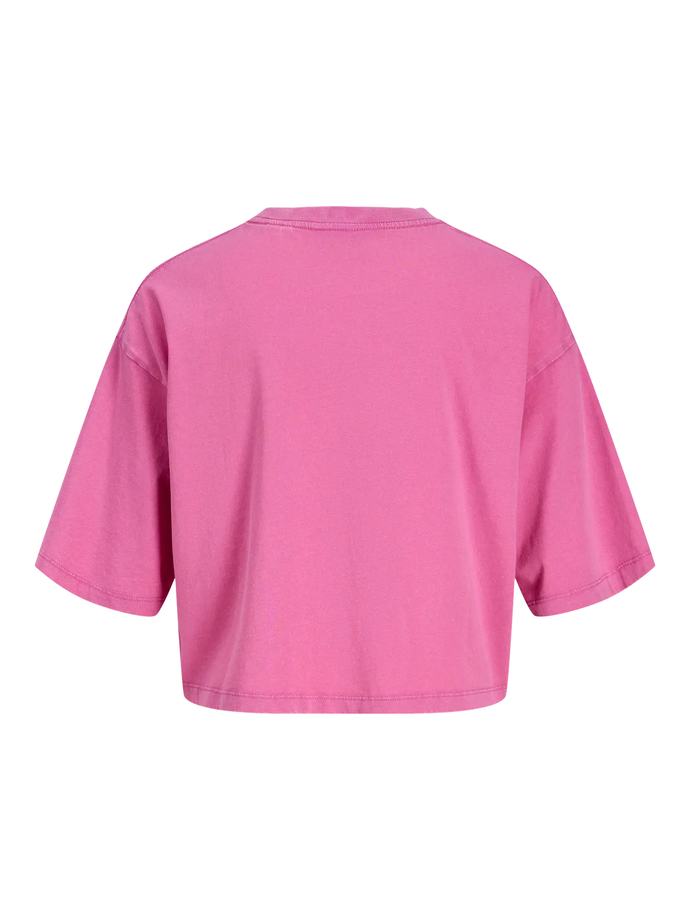 JXANDREA LOOSE SS CROPPED TEE - FIJI FLOWER