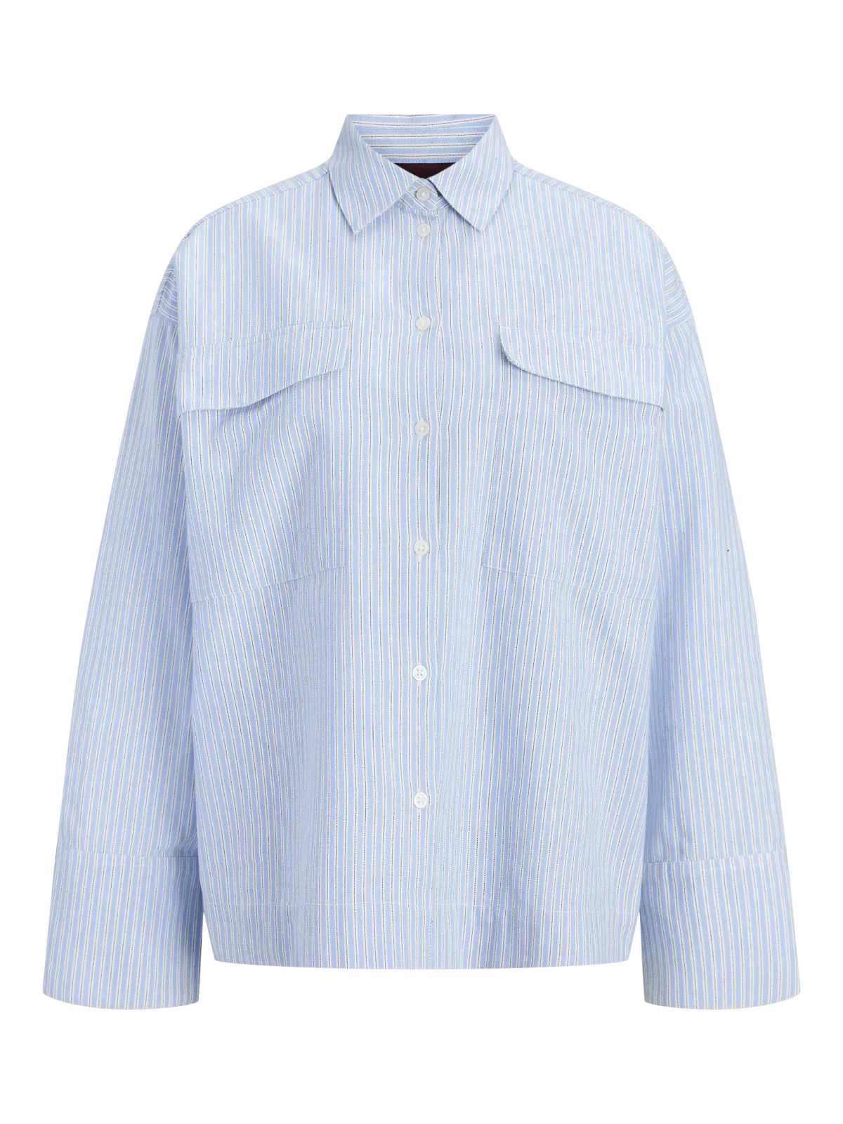 JXLIS OXFORD LS OVERSIZED SHIRT WVN